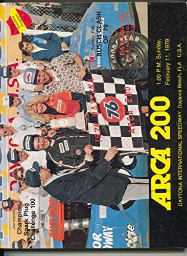 Daytona-i 24 Órás Sport Autó Verseny Program 2/1979-IMSA Bajnoki verseny-ARCA változat borító-FN