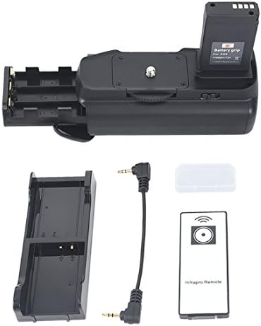 DSTE Csere Pro IR Távirányító BG-E10 Függőleges Akkumulátor Markolat Kompatibilis Canon EOS 1100D Rebel Rebel T3 T6 1200D