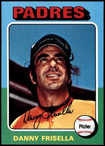 1975 Topps 343 Danny Frisella San Diego Padres (Baseball Kártya) NM/MT Padres