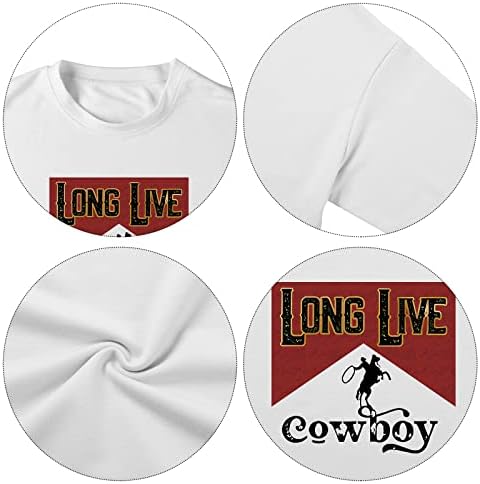 Pulóver, Női Hosszú életet Cowboyok lovaspásztor lányok Grafikus Pulóver Nyugati Sleeve Hosszú Ujjú Alkalmi Ingek, Felsők