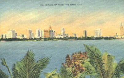 Miami, Florida Képeslap