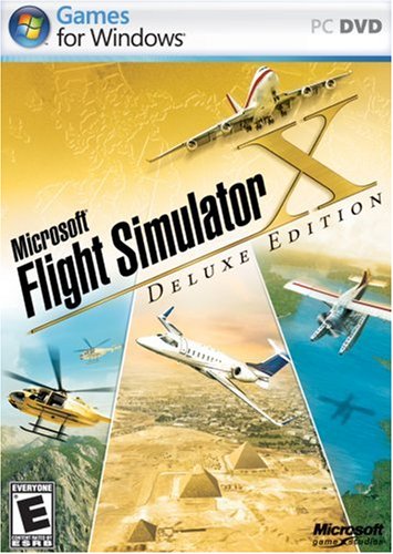 Microsoft Flight Simulator X Deluxe DVD - PC