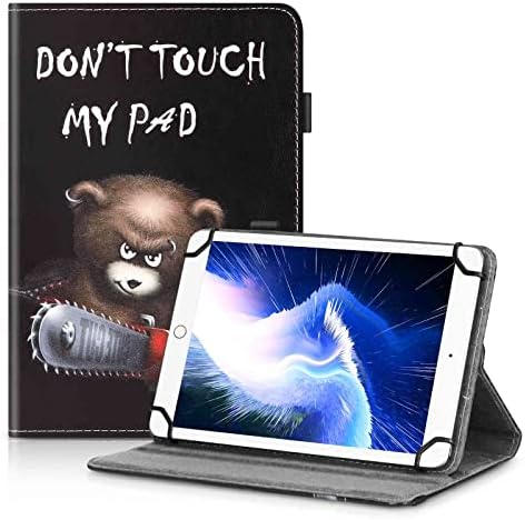 UrbanX 7-8 - Os Univerzális Tablet Esetben, védőburkolat Állvány Tok tartó Samsung Galaxy Tab J 7 8 Inch, 360 fokban Forgatható