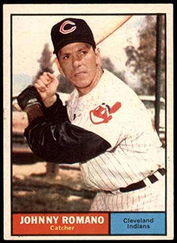 1961 Topps 5 John Romano Cleveland indians (Baseball Kártya) EX Indiánok