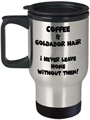 Goldador Utazási Bögre - Vicces, Aranyos Tea Csésze Kávé - Tökéletes Utazáshoz, Valamint Ajándékok