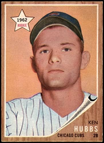 1962 Topps Baseball 461 Ken Hobbs ÚJONC Chicago Cubs Kiváló