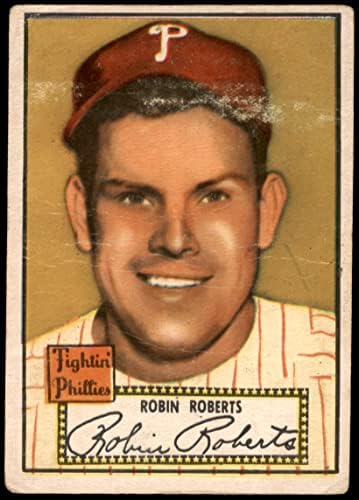 1952 Topps 59 Robin Roberts Philadelphia Phillies (Baseball Kártya) FAIR Phillies