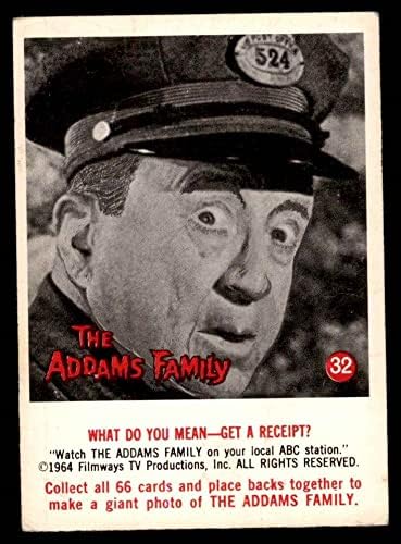 1964 Donruss Addams family 32 VAGYOK, hogy Mit gondolsz.kapok számlát? (Kártya) (Amerikai Kérdés - nem Nyomtatott U. S.
