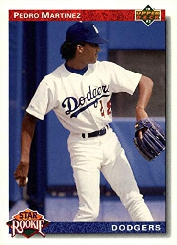 1992 Felső szint Star-Kezdő - Pedro Martinez - Baseball Újonc Kártya RC 18