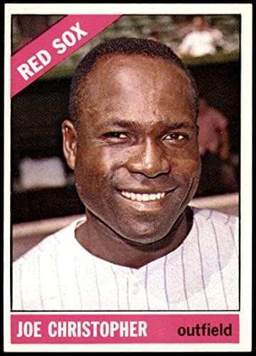 1966 Topps 343 Joe Christopher Boston Red Sox (Baseball Kártya) NM Red Sox