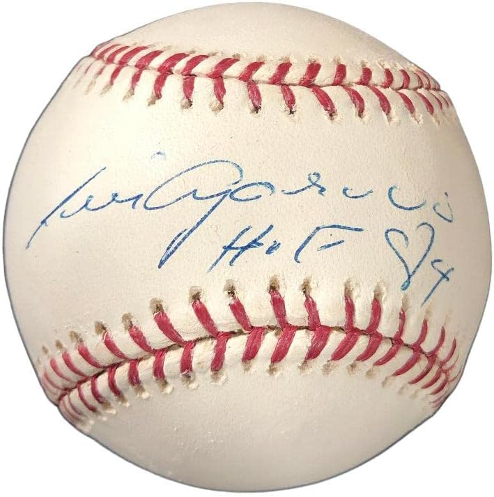 Luis Aparicio HOF 84 Dedikált Hivatalos Major League Baseball (SZÖVETSÉG) - Dedikált Baseball