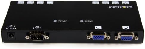 StarTech.com 492 ft. (150 m), VGA Át Cat5 Extender - VGA-Extender - 8 Port Repeater - Cat5 - Video Over Ethernet (ST1218T)