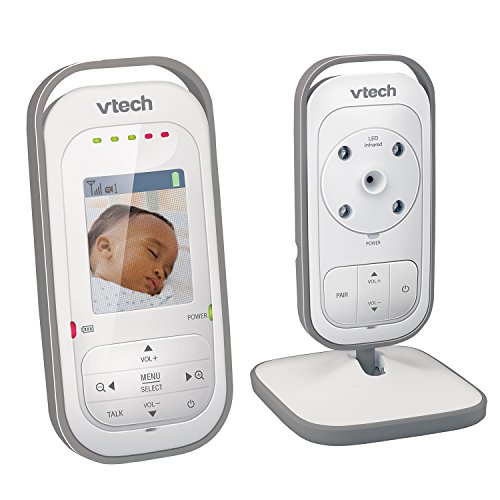 VTech VM511 Kék Videó Baba Monitor, Automatikus Infared éjjellátó, Talk-Vissza Kaputelefon, Digitalizált Átviteli & 1000