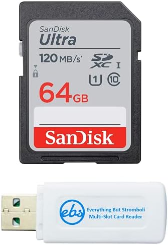 SanDisk 64GB SDXC SD Ultra Memóriakártya Működik a Canon Powershot IXUS 180, 190, SX420 van, SX610 HS Fényképezőgép UHS-I