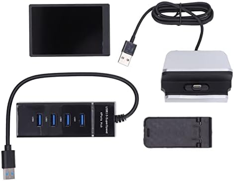 Pilipane Mini Display,Mini-Monitor, Mini Képernyő, Számítógép-Monitor Képernyő-3,5 Hüvelykes USB Fekete, Fokozatmentes Fényerő