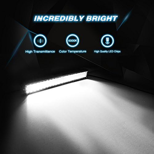 LED Bar Nilight 20Inch 120 w-os Spot Árvíz Combo LED-es Távolsági fényszóró Off Road Lámpák LED-es munkalámpa a Teherautók