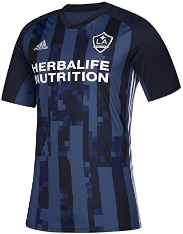 adidas LA Galaxy MLS Férfi Kék Hivatalos Climalite Csapat Replika Jersey