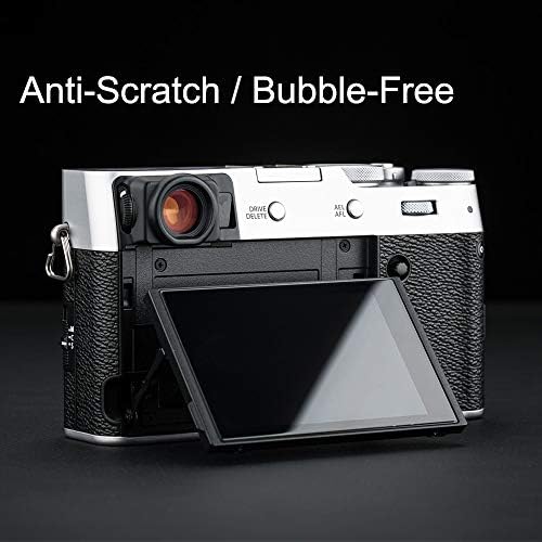 2 Csomag Kamera Képernyő Védő Fujifilm X100V X-T4 X-E4 Kamera, Ultra-Vékony Anti-Ujjlenyomat Anti-Semmiből 9H Keménység 2.5