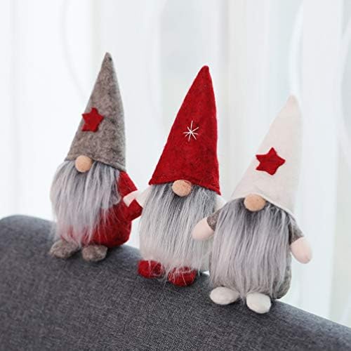 TENDYCOCO Karácsonyi Gnome Plüss Dekoráció svéd Skandináv tomte barátja Babák Figura Plüss Baba Santa Elf Ünnepi Asztal Díszítése