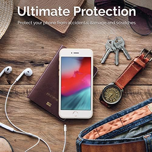 A hatalom Elmélete 2-Pack képernyővédő fólia iPhone 6 & 6 Prémium Összetörik Ellenálló, Edzett Üveg, 9H Keménység, az [Easy