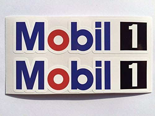 2 Mobil1 Exxon Racing Meghalni Vágott Matricák (8) Mobil