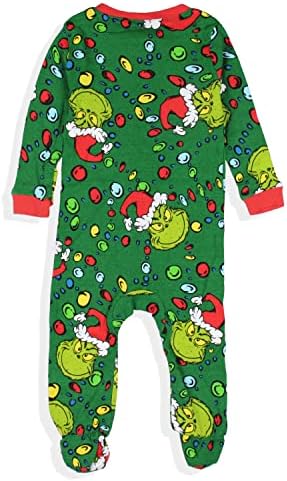 Dr. Seuss Hogy a Grinch stole Christmas Fények Megfelelő Családi Pizsama Szett