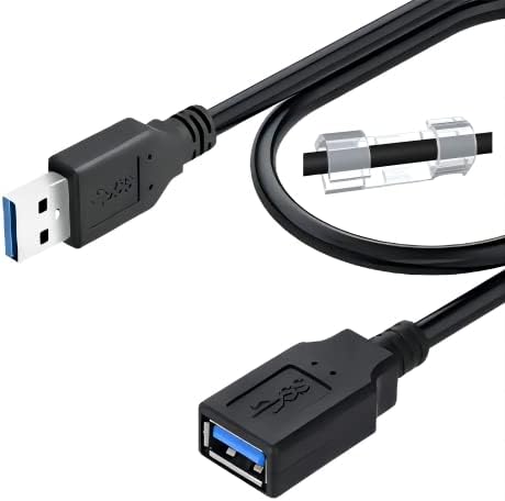 A Flash Meghajtó USB 3.0 Kábelt, USBA Férfi-Nő Extender Kábel, 5Gbps Adatátvitel Kompatibilis Merevlemez, Webkamera, Kamera,