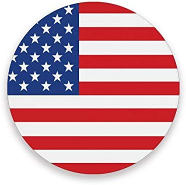 YYZZH Amerikai Zászlót A Függetlenség Napja július 4-én Hazafias USA Kő Italt Hullámvasút Nedvesség Elnyelő Kerámia Alátétek