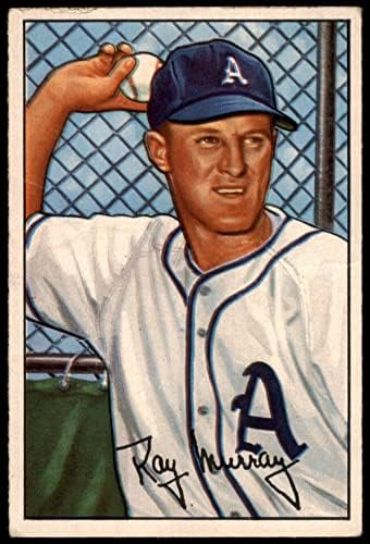 1952 Bowman 118 Ray Murray Philadelphia Atlétika (Baseball Kártya) FAIR Atlétika