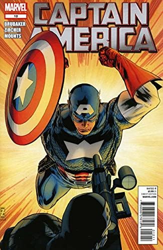 Amerika kapitány (6. Sorozat) 12 VF ; Marvel képregény | Ed Brubaker