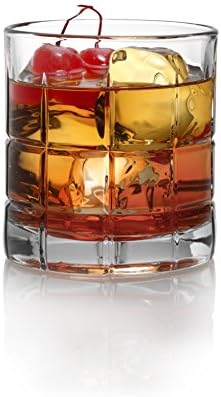Horgony a saját testét Manchester Sziklák Régi Whiskys Poharat, 10.5 oz Szett (4) -