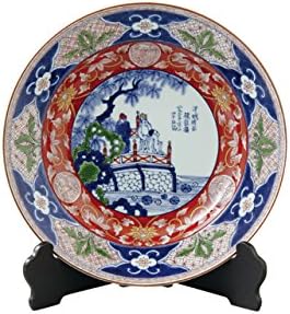 山下工芸(Yamashita kogei) Arita Ware Kabuto Pot, 9 Inch (9 cm) Fa Doboz Étel Állni Figura, φ27×H5.6cm, Yokishiki Tangjin