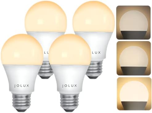Jolux A21 3 Mód, Led Izzók 50 100 150 Watt Egyenértékű,E26 Bázis, 6/12/20W,700/1350/2000LM,3000K (Meleg Fehér)/120V/3WAY