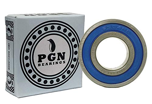 PGN (10 Pack) 6004-2RS Csapágy - Kent Chrome Acélból Zárt golyóscsapágy - 20x42x12mm Csapágyak Gumi Tömítés & Magas RPM Támogatás