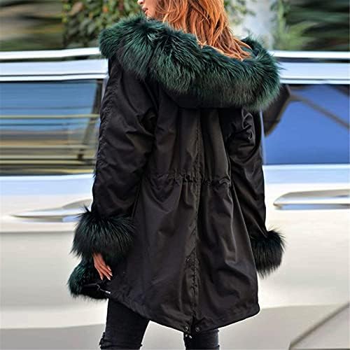 Utazási Felsőruházat, Női Hosszú Ujjú Plus Size Outwear Laza Fit Gyönyörű Patchwork Téli Meleg Burkolatok Téli kabát