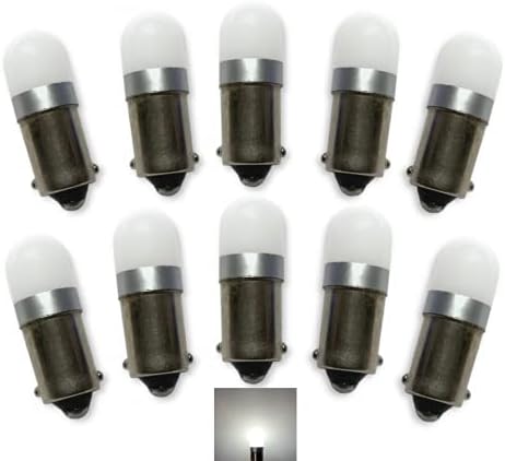 Aero-Lites.com 1813, 1816 Miniatűr Bajonett Izzó LED Csere | 12/14-V | Ba9s Alap | Forma: T10, illetve T3 1/4 | Helyettesíti