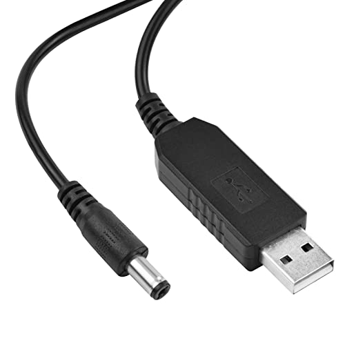Asobilor USB-12V Adapter 5V 12V Lépés kábel Kábel a DC Jack 5.5 x 2.1 mm-es Ventilátor, asztali Lámpa, Zongora Billentyűzet,