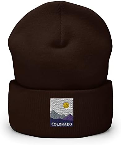 Colorado Állam Beanie/Sziklás-Hegységben, a Téli Fejét viselnek a Férfiak, mind a Nők