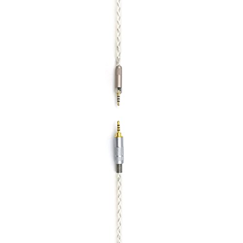 NewFantasia Csere Audio Kábel, 2,5 mm-es Trrs Kiegyensúlyozott Férfi Kompatibilis Sennheiser HD598, HD598 SE, HD598 Cs, HD599,