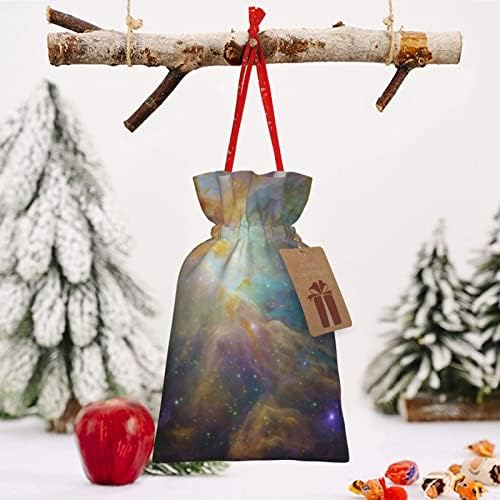 Zsinór Karácsonyi Ajándék Táskák Galaxy-Csillag-Álcázás Ajándék Csomagolás Zsák Karácsonyi Ajándék Csomagolás Zsák -, Zacskó
