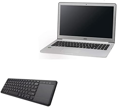 BoxWave Billentyűzet Kompatibilis az AGB Octev AG-1208 - MediaOne Billentyűzet, TouchPad, USB Fullsize Keyboard PC Vezeték