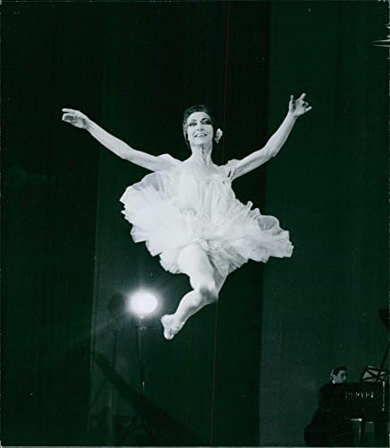 Vintage fotó Amerikai balerina Rosella Hightower teljesítő, 1965.