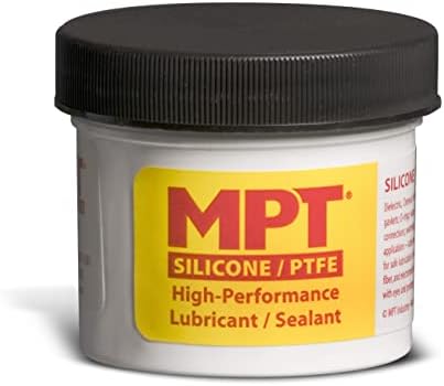 MPT Szilikon/PTFE Nagy Teljesítményű Kenőanyag/Tömítőanyag Jar - 2 oz. - Szintetikus kenőanyag/tömítőanyag célja, hogy haladhatja