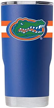 Gametime a Társakat, Florida Aligátorok Rozsdamentes Acél Dobon Drinkware 20oz - Hivatalosan Engedélyezett, Hőszigetelt Üveg