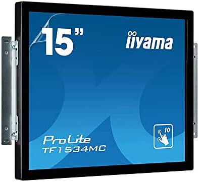 celicious Élénk Láthatatlan Fényes HD Képernyő Védő Fólia Kompatibilis iiYama ProLite 15 (TF1534MC-B6X) [Pack 2]