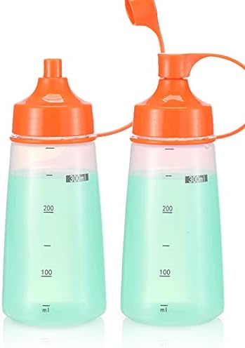 oiununo flakon Széles Száj - 2 darabos Csomag Fűszer Üveg Szorítani BPA mentes a Vaskos Szószok, Gyanta, Kézműves, Fűszer