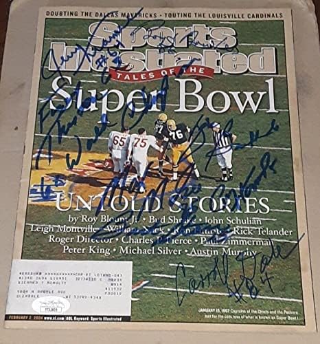 Super Bowl 1 Green Bay Packers Aláírt Dedikált Sports Illustrated Si Starr ++ - Dedikált NFL Magazinok
