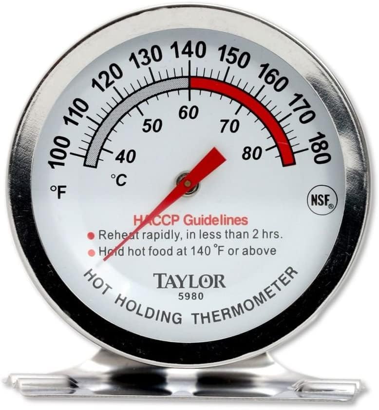 Taylor Precíziós 5980N Professional Series Forró Kezében Hőmérő, NSF (100° 180°F) (Három Csomag)