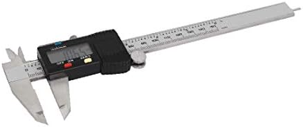 X-mosás ragályos 0-150 mm-es/6-os Rozsdamentes Acél Elektronikus Digitális Tolómérő Mérési Eszköz(Herramienta de medición